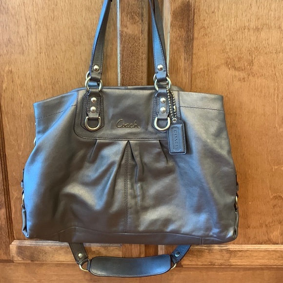 Coach Handbags - Metallic Coach purse